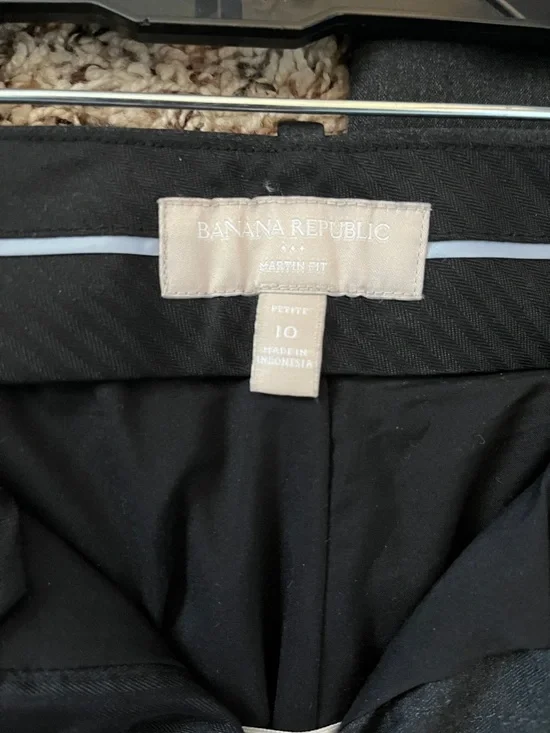 Banana Republic Black Boot Cut Dress Pants - Picture 2 of 3